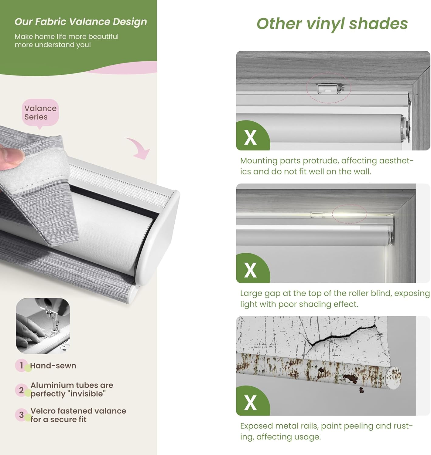 Blackout Roller Shades for Indoor Windows, Cordless Jacquard Fabric-Matched Roller Blinds, Easy to Install Privacy UV Protection Roll Up Blinds for Home Office, Grey, 35" W x 72" H