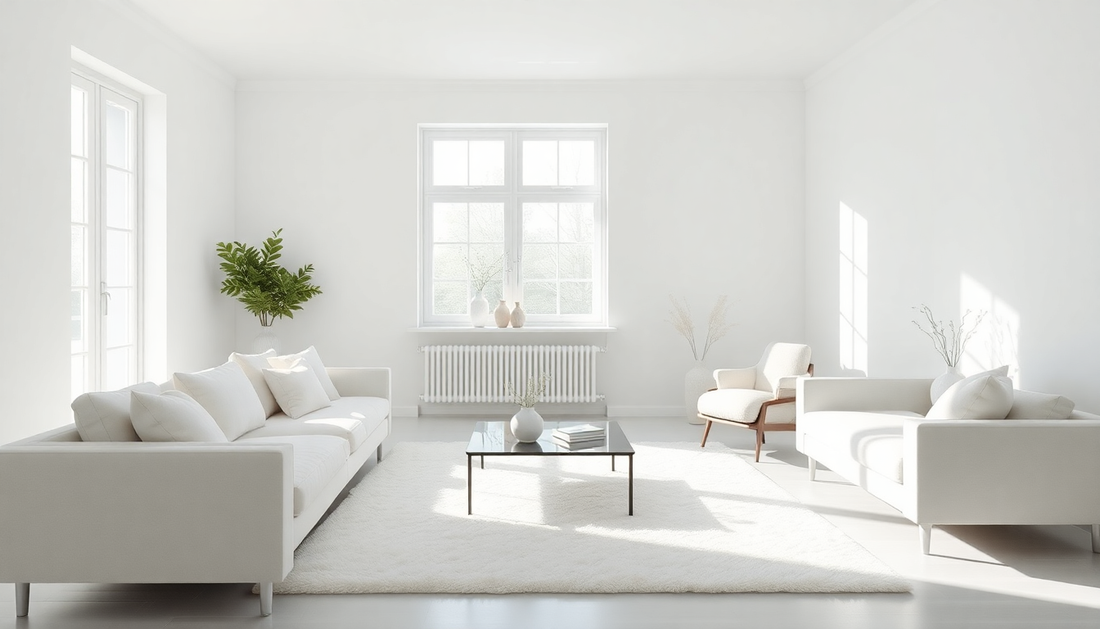 Embracing the Allure of Clean White Tones in Home Styling
