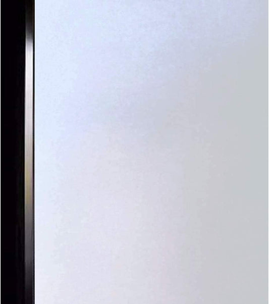 DUOFIRE Privacy Window Film Frosted Glass Film Matte White Static Cling Glass Film No Glue Anti-UV Window Sticker Non Adhesive for Privacy Office Meeting Room Bathroom Living Room DS001W 45.2x78.7in