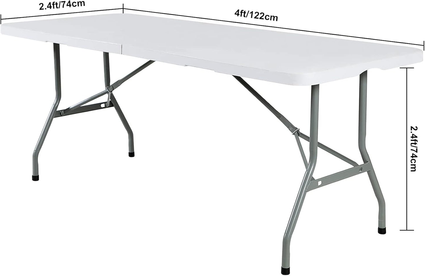 2Pack Spandex Waterproof Table Covers 4ft，Spandex 4ft Waterproof Table Cover for Party,Wedding, Banquet, and Events(Turquoise)