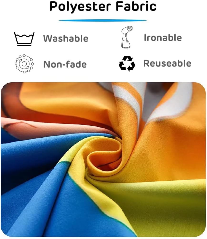 BELECO Tie Dye Tapestry Wall Hanging 106x70 Inch Colorful Spiral Tie Dye Party Decorations Watercolor Rainbow Tapestry 60s 70s Hippie Supplies Tie Dye Tapestries for Bedroom Living Room Dorm Decor
