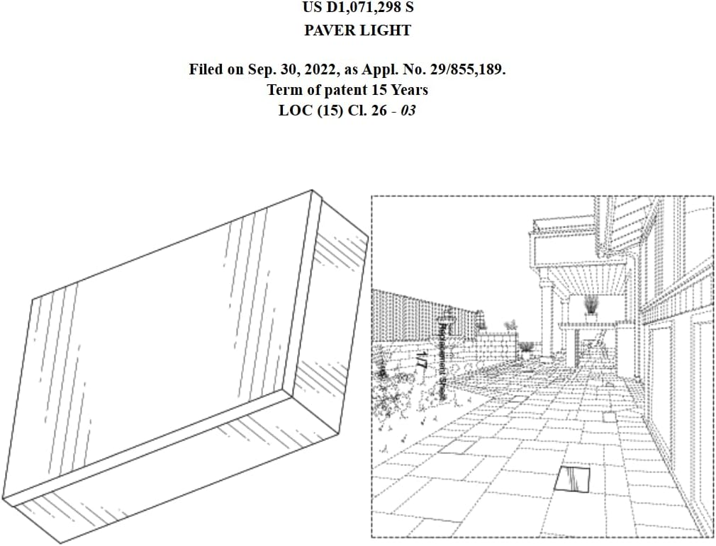 LUMENGY Paver Light 2×9 Inch (1.97 inch X 8.85 inch), 5000K Daylight Effect Glare-Free Illumination for Driveways, Pathways, Pool Deck & Patios,12V AC/DC, Waterproof & Drive-Over Rated