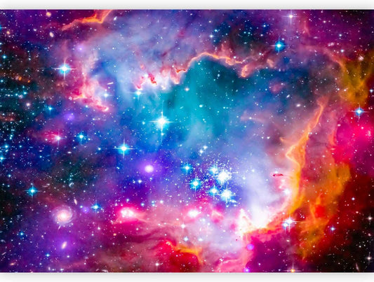 artgeist Wall Mural Abstract 177x124 in - XXL Non-Woven Wallpaper Fleece Wall Decor Photo Print Picture Image Design Abstract Cosmos Sky Star i-G-10010-a-a