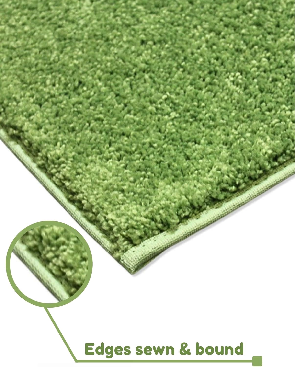 KOECKRITZ Soft and Colorful Kids Classroom Area Rugs (Passes Flammability Pill Test) Many Sizes and Bright Colors to Select from (8' x 10', Lime)