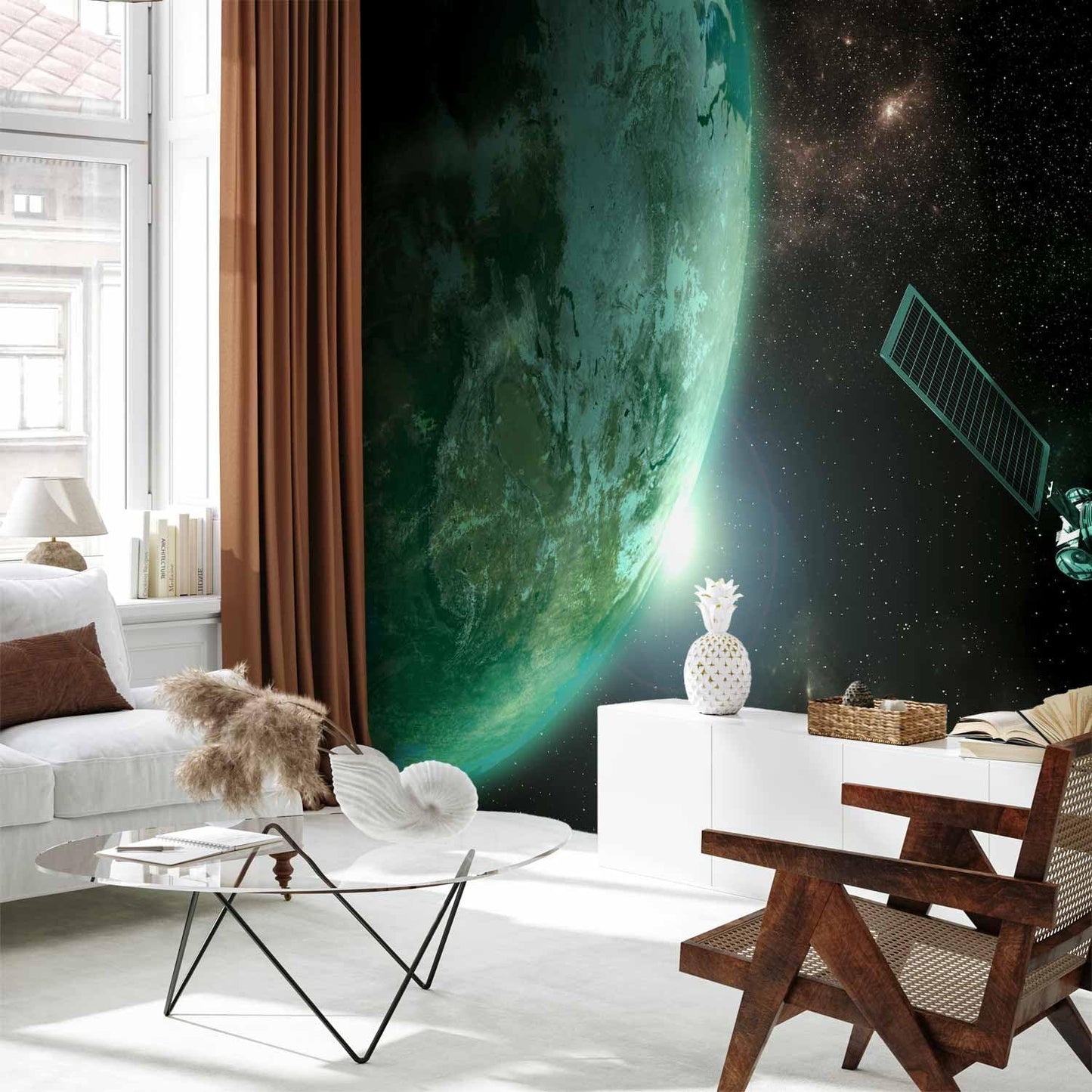 artgeist Wall Mural Cosmos Galaxy 79x55 in - XXL Non-Woven Wallpaper Fleece Wall Decor Photo Print Picture Image Design Home n-B-0007-a-b