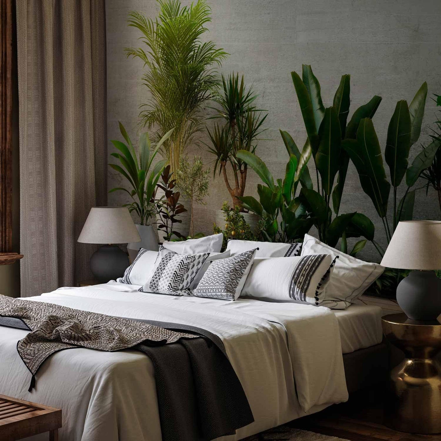 artgeist Wall Mural Nature 98x69 in - XXL Non-Woven Wallpaper Fleece Wall Decor Photo Print Picture Image Design Botanics Plants 3D Effect b-B-0600-a-a