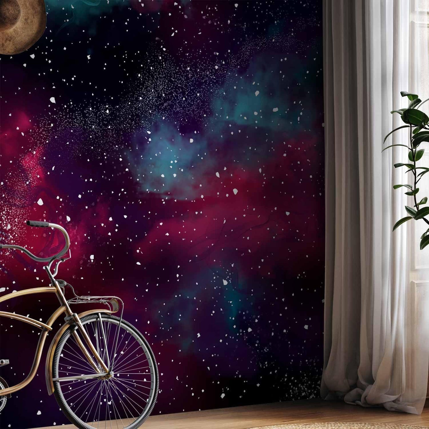 artgeist Premium Wall Mural Space 118x83 in - Non-Woven Wallpaper Fleece Wall Decor Photo Print Picture Image Design Home Mural Galaxy Universe Cosmos Sky a-A-10326-a-a