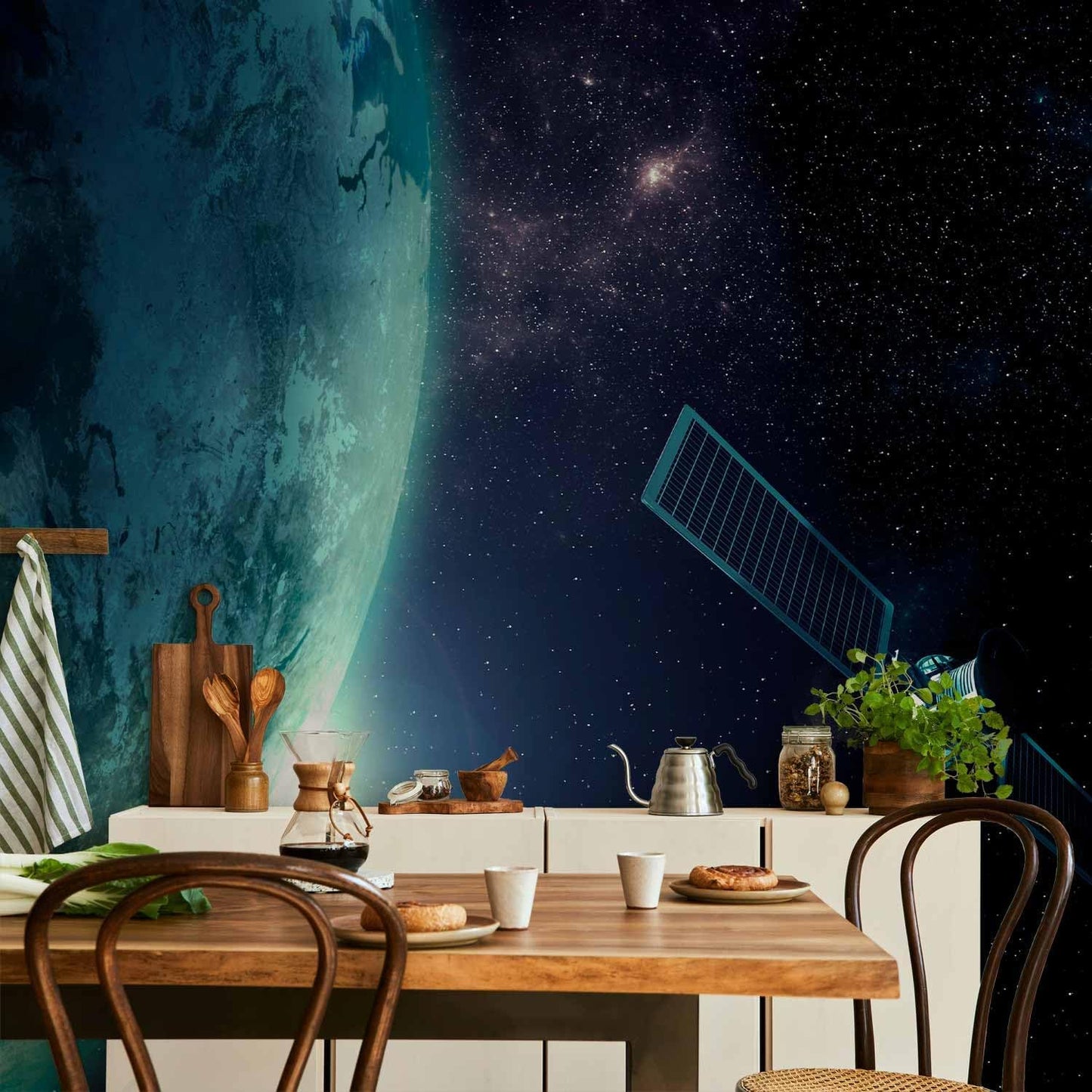 artgeist Wall Mural Cosmos Galaxy 98x69 in - XXL Non-Woven Wallpaper Fleece Wall Decor Photo Print Picture Image Design Home n-B-0007-a-c