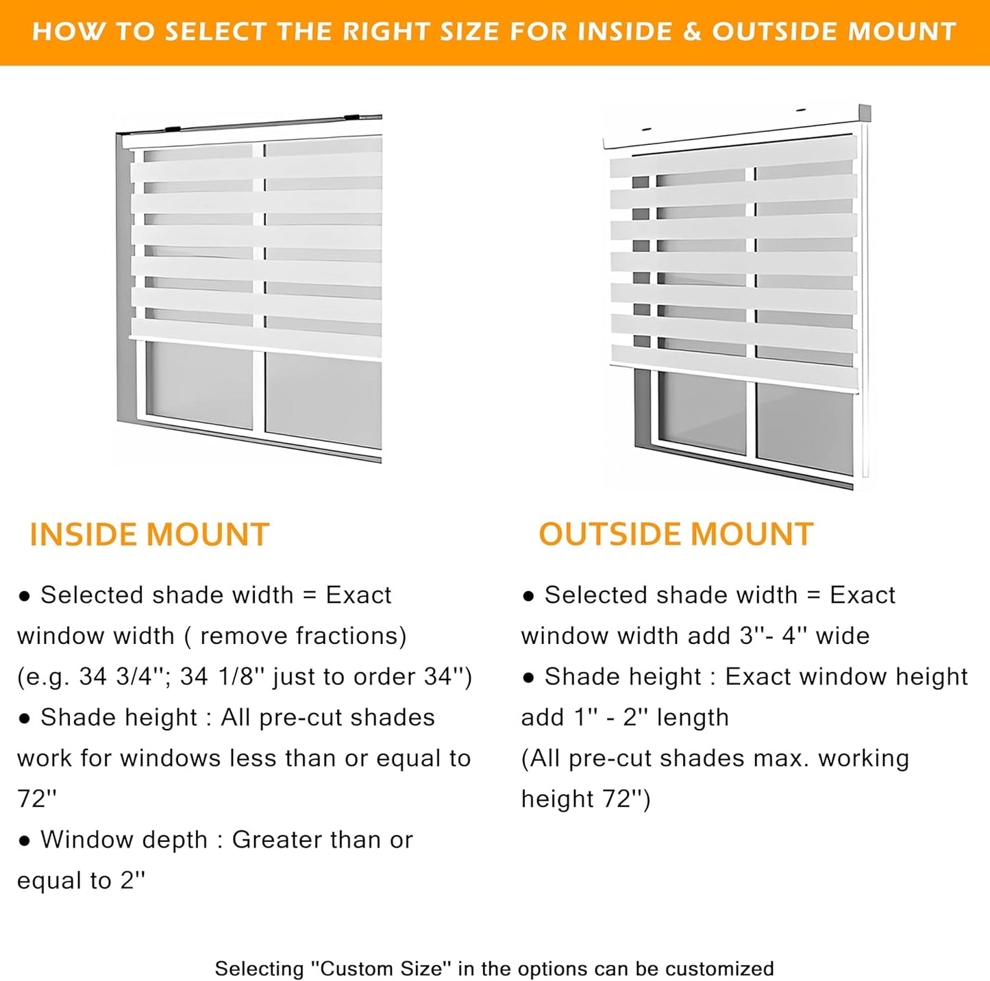 Blackout Zebra Blinds, Dual Layer Free-Stop, Room Darkening Zebra Shades, Blinds for Indoor Windows, Light Filtering Privacy Sheer Shade for Home(42" W X 72" H, Black)
