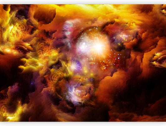 artgeist Wall Mural Cosmos Galaxy 79x55 in - XXL Non-Woven Wallpaper Fleece Wall Decor Photo Print Picture Image Design Home n-A-0027-a-d