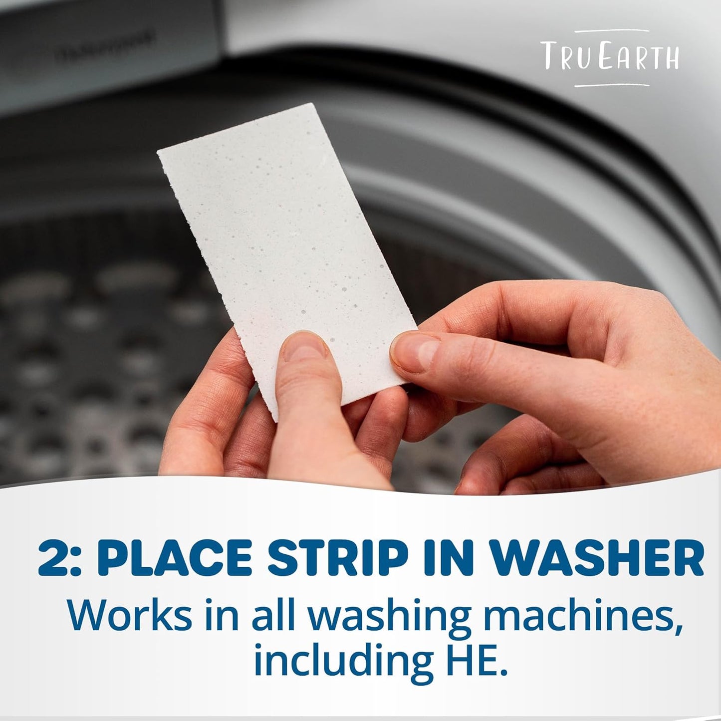 Tru Earth Platinum - Heavy Duty Laundry Detergent Sheets - Up to 768 Loads (384 Count), Fragrance Free - Ultra-Concentrated - Eco-Friendly Laundry Sheets