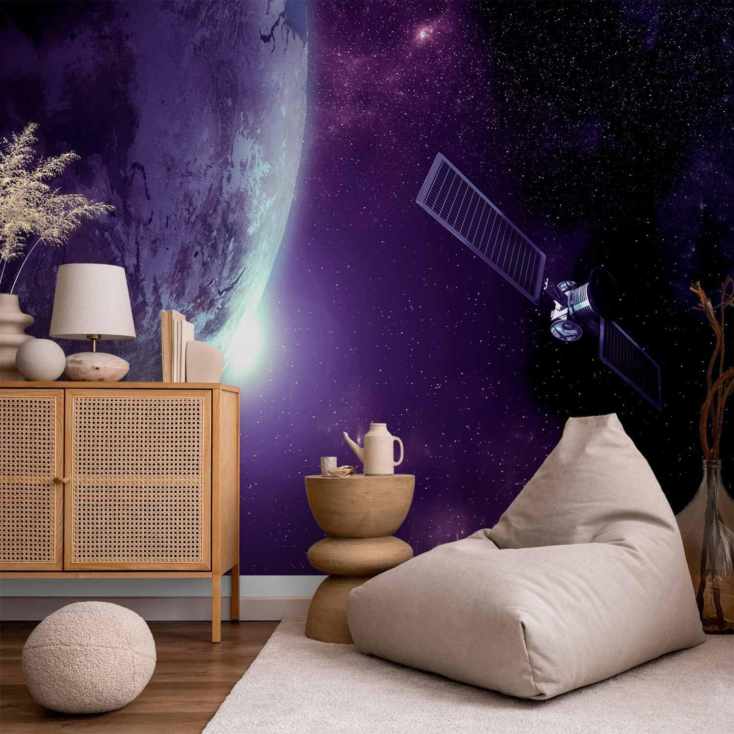 artgeist Wall Mural Cosmos Galaxy 138x101 in - XXL Non-Woven Wallpaper Fleece Wall Decor Photo Print Picture Image Design Home n-B-0007-a-d