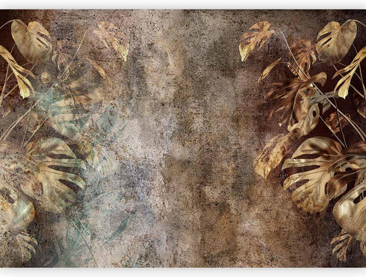 artgeist Wall Mural Monstera 193x138 in - XXL Peel and Stick Self-Adhesive Wallpaper Removable Large Sticker Foil Wall Decor Print Picture Design Nature Botanical Abstract Plants b-C-0859-a-a