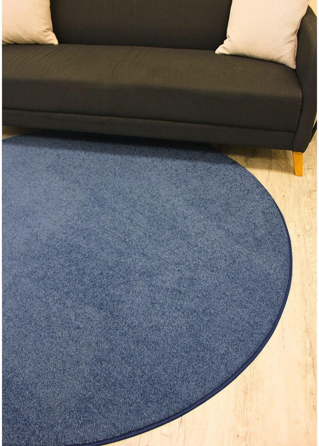 KOECKRITZ Soft and Colorful Kids Classroom Area Rugs (Passes Flammability Pill Test) Many Sizes and Bright Colors to Select from (6' x 9', Navy)