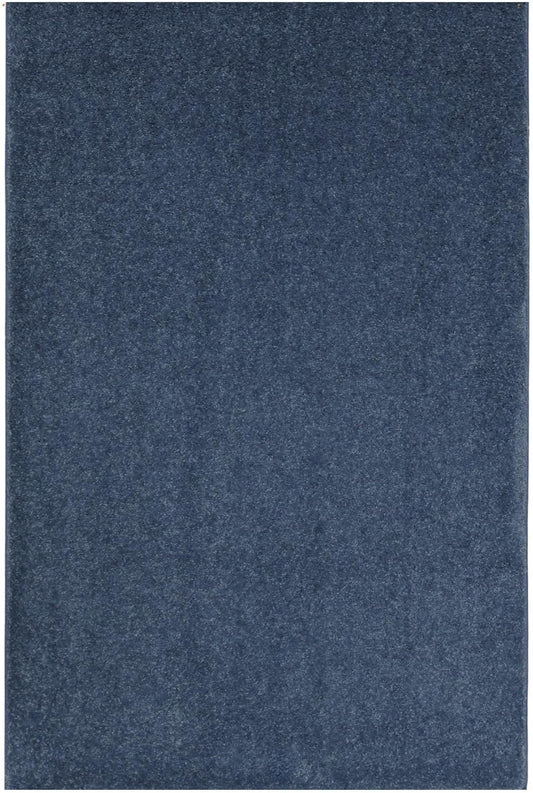 KOECKRITZ Soft and Colorful Kids Classroom Area Rugs (Passes Flammability Pill Test) Many Sizes and Bright Colors to Select from (6' x 8', Navy)