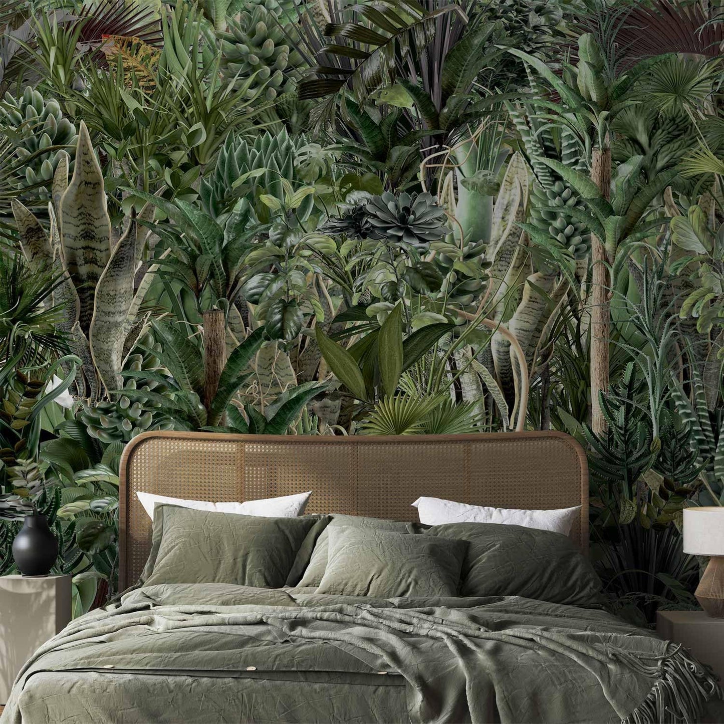 artgeist Wall Mural Leaves 157"x110"XXL Non-Woven Wallpaper Fleece Wall Decor Photo Print Picture Image Design Plants Abstract Nature Botanical b-C-0858-a-a