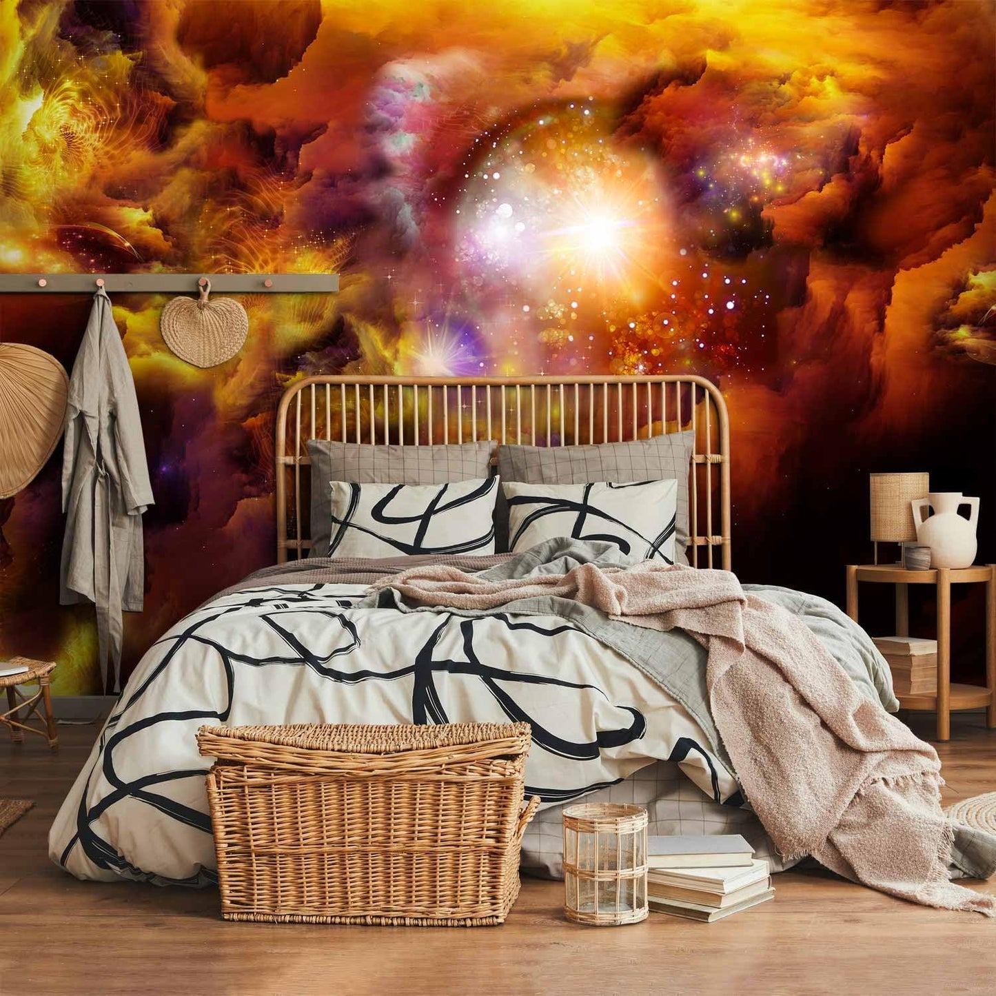 artgeist Wall Mural Cosmos Galaxy 98x69 in - XXL Non-Woven Wallpaper Fleece Wall Decor Photo Print Picture Image Design Home n-A-0027-a-d