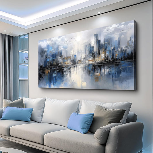 Canvas Wall Art for Living Room Large Wall Decor for Office Bedroom Decorations Abstract Watercolor Painting Artwork Room Wall Mural Aesthetic Home Decor 30x60 in