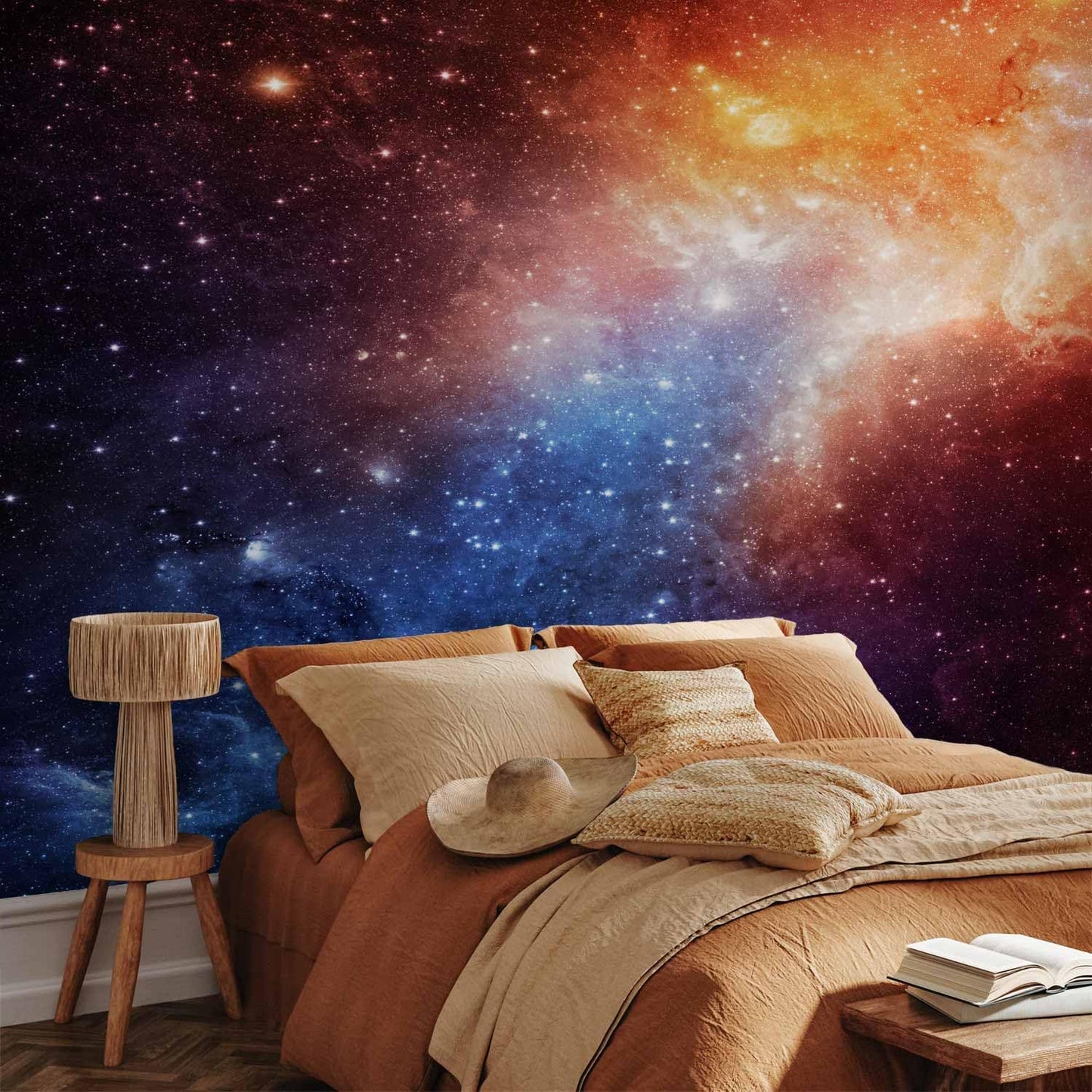 artgeist Wall Mural Cosmos Galaxy 177x124 in - XXL Non-Woven Wallpaper Fleece Wall Decor Photo Print Picture Image Design Home f-B-0057-a-a