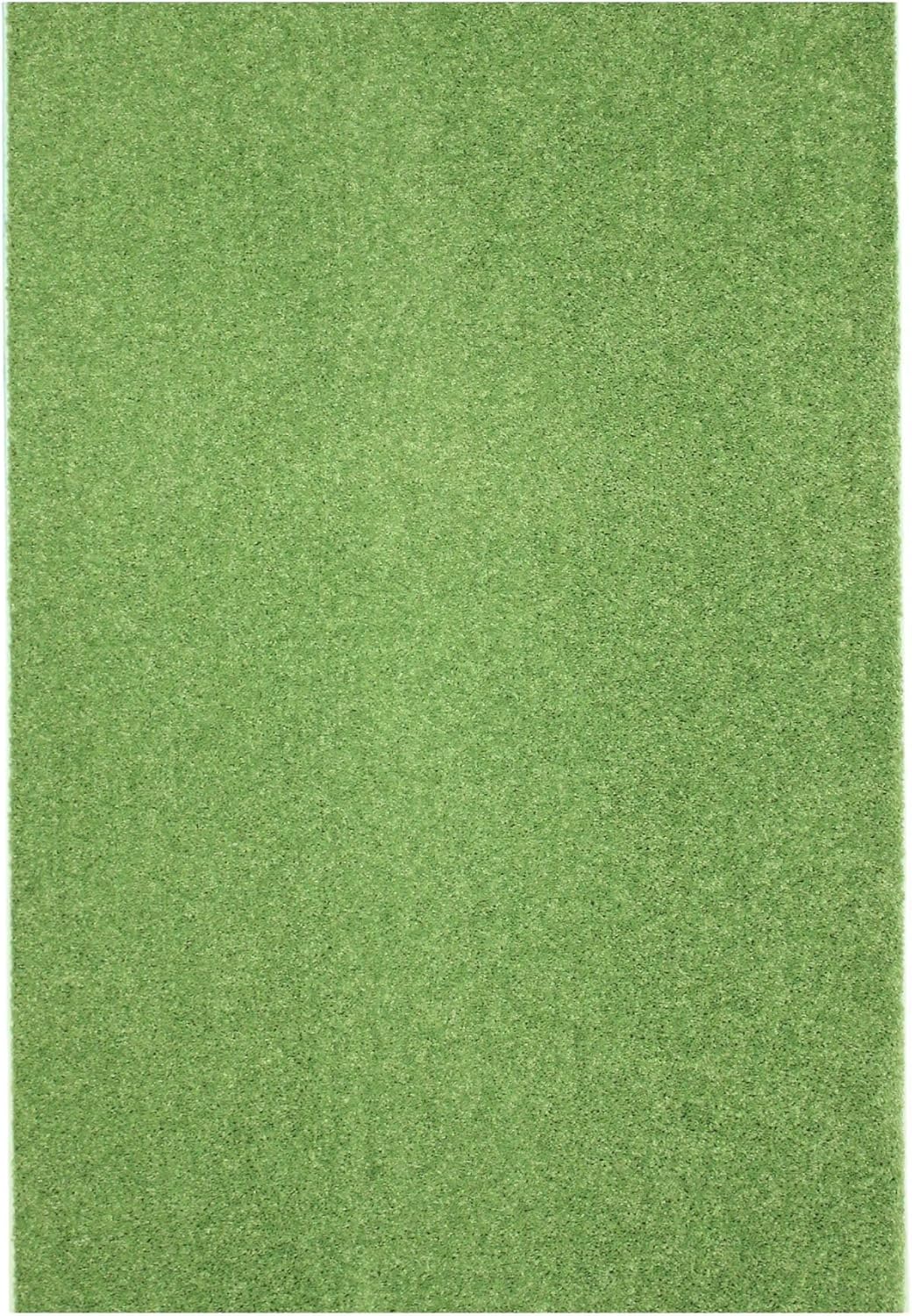 KOECKRITZ Soft and Colorful Kids Classroom Area Rugs (Passes Flammability Pill Test) Many Sizes and Bright Colors to Select from (10' x 10', Lime)