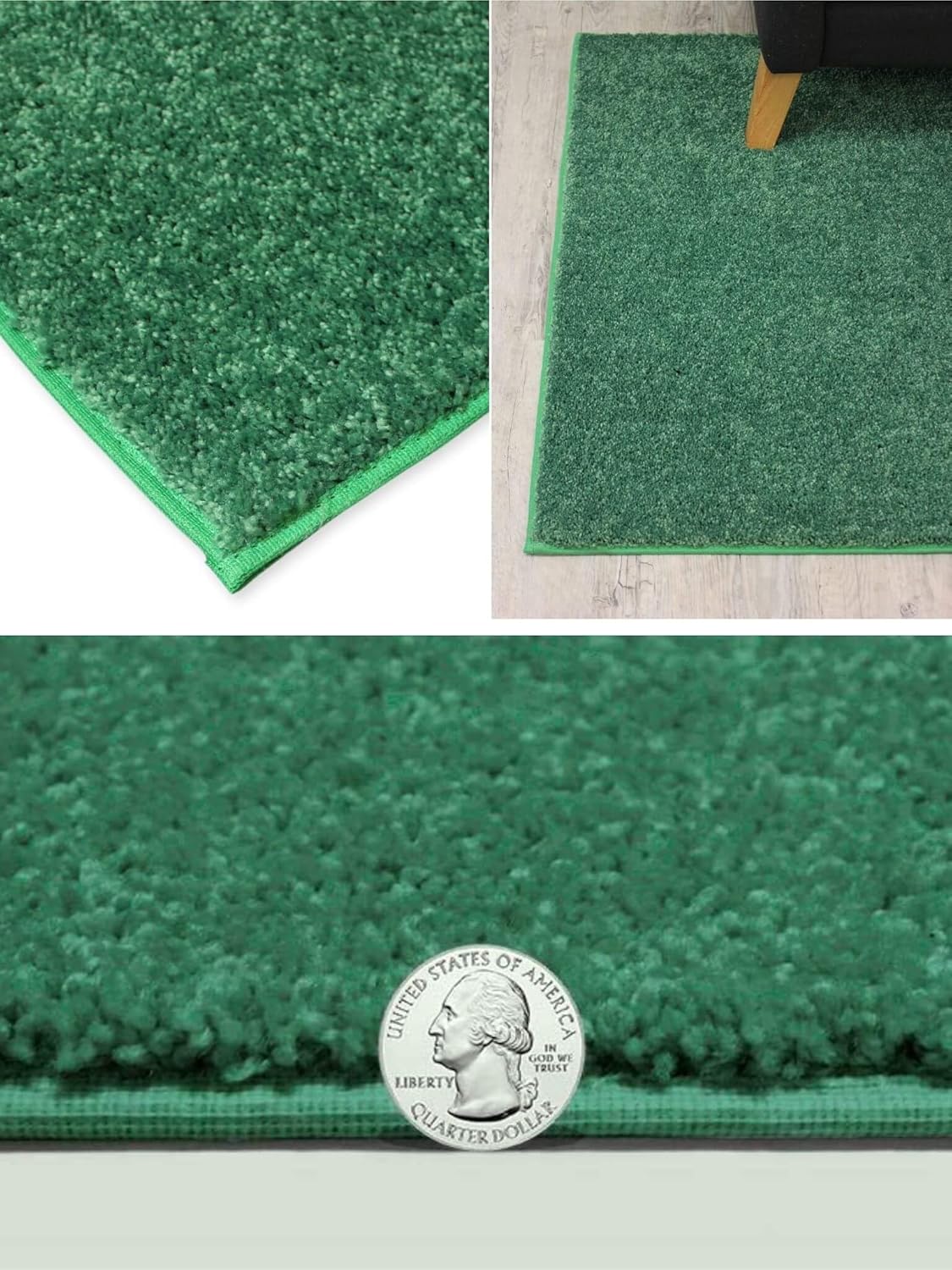 KOECKRITZ Soft and Colorful Kids Classroom Area Rugs (Passes Flammability Pill Test) Many Sizes and Bright Colors to Select from (6' Round, Froggy)
