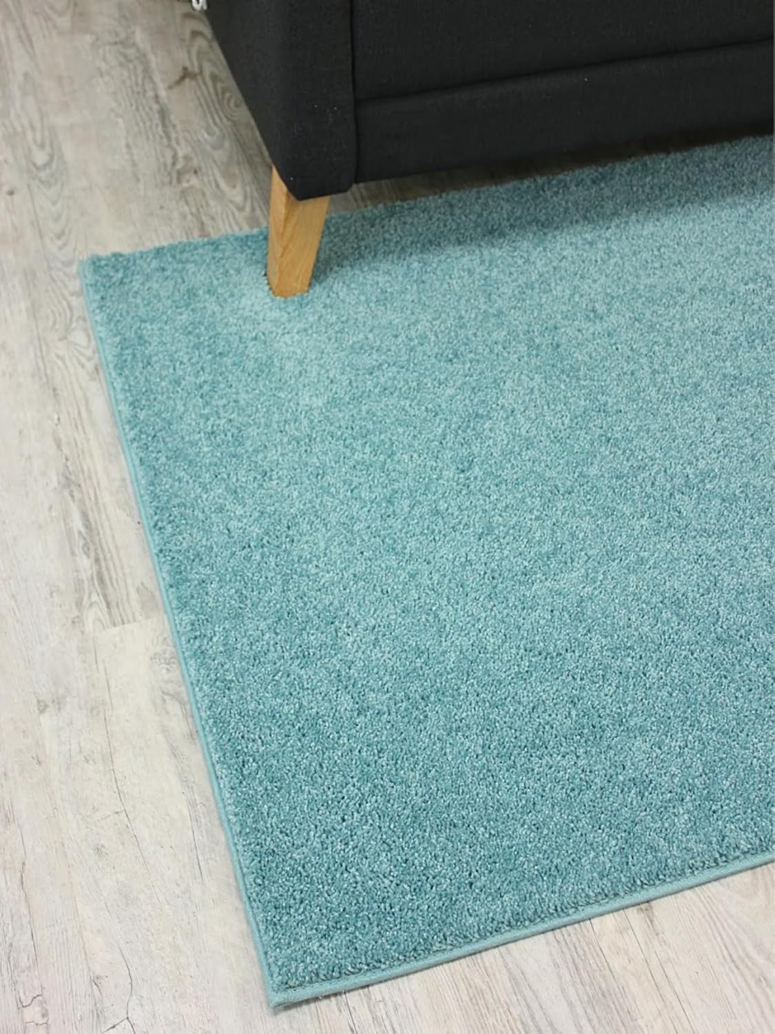 KOECKRITZ Soft and Colorful Kids Classroom Area Rugs (Passes Flammability Pill Test) Many Sizes and Bright Colors to Select from (12' x 12', Surf)