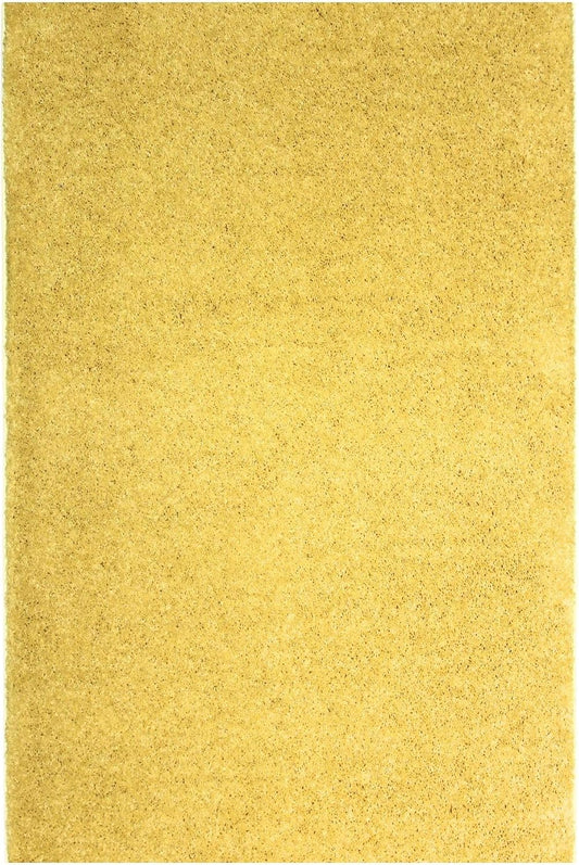 KOECKRITZ Soft and Colorful Kids Classroom Area Rugs (Passes Flammability Pill Test) Many Sizes and Bright Colors to Select from (3' x 12', Lemon)