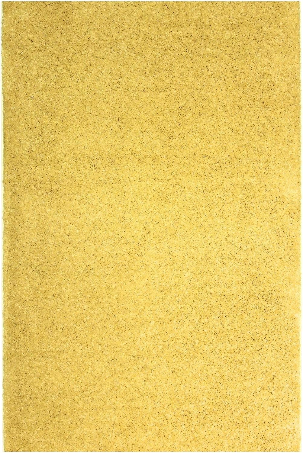 KOECKRITZ Soft and Colorful Kids Classroom Area Rugs (Passes Flammability Pill Test) Many Sizes and Bright Colors to Select from (8' x 8', Lemon)