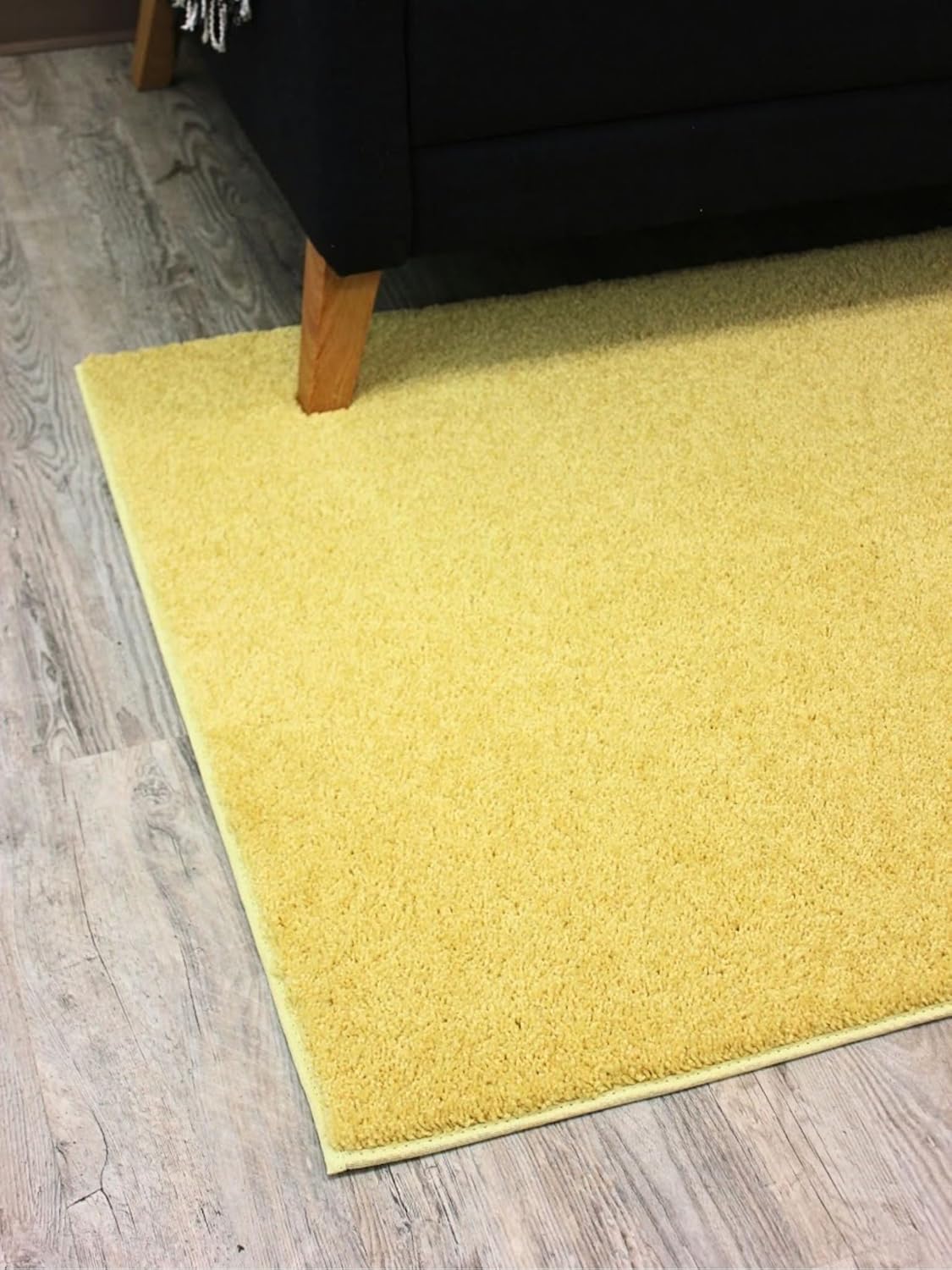 KOECKRITZ Soft and Colorful Kids Classroom Area Rugs (Passes Flammability Pill Test) Many Sizes and Bright Colors to Select from (5' x 7', Lemon)