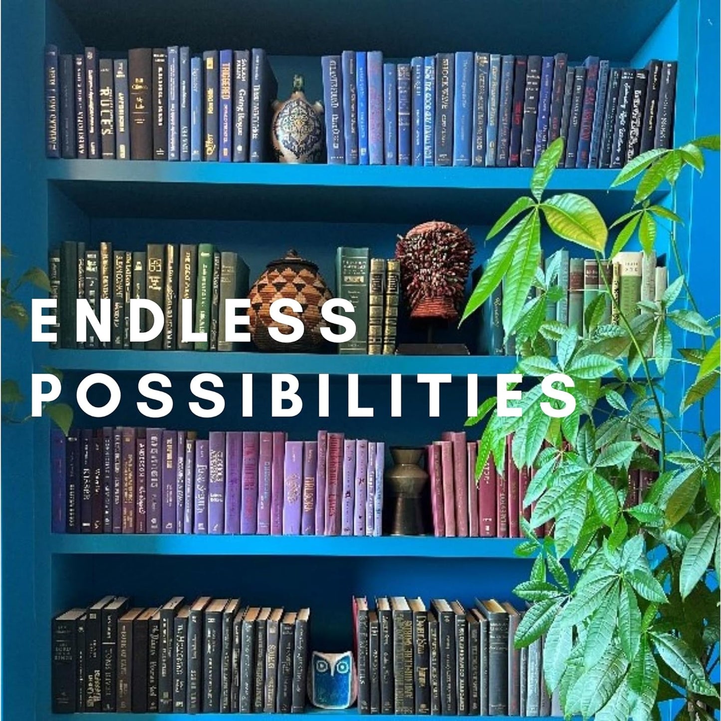 Curated Decorative Books Hardcover Décor Books for Home Décor, Choose Color, Interior Design, Office, Wedding Display, Instant Library, or Staging (Jeans, Half Foot)