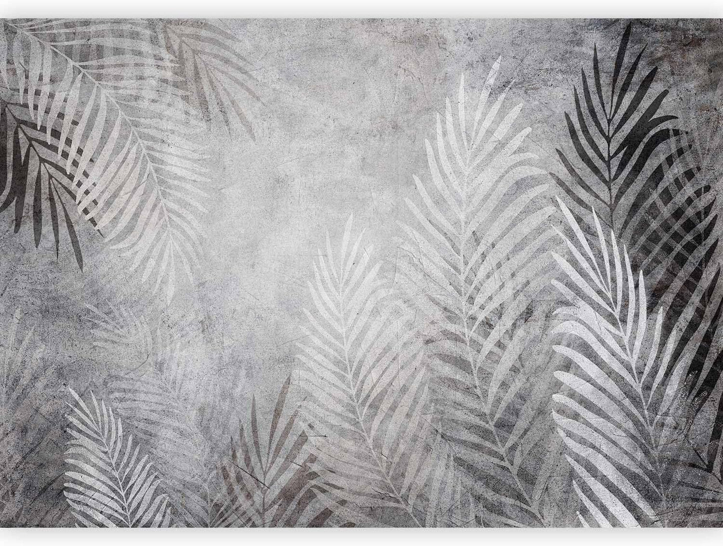 artgeist Wall Mural Leaves 135x101 in - XXL Peel and Stick Self-Adhesive Wallpaper Removable Large Sticker Foil Wall Decor Print Picture Image Design Palm Abstract Nature Botanical b-C-0855-a-a