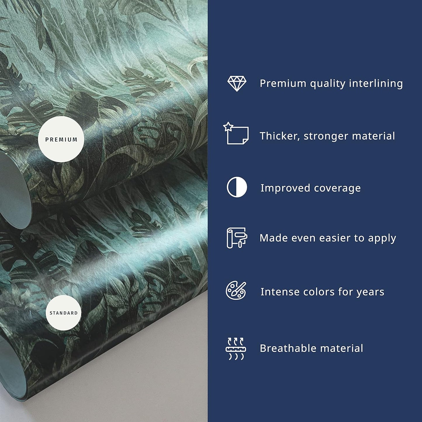 artgeist Premium Wall Mural Tropical 138x101 in - XXL Non-Woven Wallpaper Fleece Wall Decor Photo Print Picture Image Design Home b-B-0312-a-a